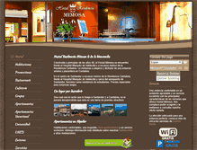 Tablet Screenshot of hostalmimosa.com